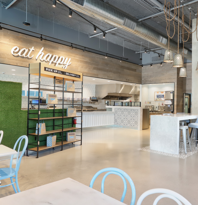 Interior shot of Mendocino Farms